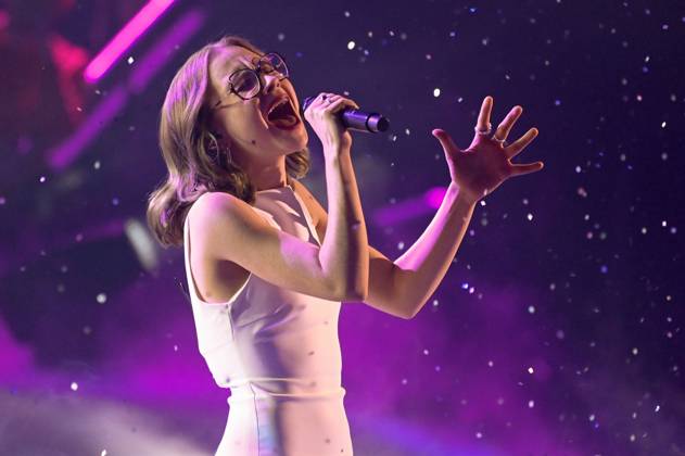 Entertainment Themen der Woche KW48 Bilder des Jahres 2024, Entertainment 11 November Jenny Hohlbauch im Halbfinale der 14. Staffel der Castingshow The Voice of Germany 2024 im Studio H Berlin Adlershof. Berlin, 29.11.2024