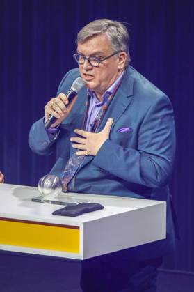 Hape Kerkeling bei der Verleihung des 17. Deutschen Nachhaltigkeitspreises 2024 im Maritim Hotel. Düsseldorf, 29.11.2024