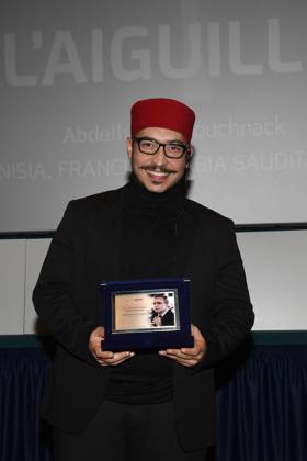 Turin: 42nd Turin Film Festival. Cinema Massimo. Awards Ceremony. In the photo: Abdelhamid Bouchnack  Copyright: xMaurizioxD Avanzox xipa-agency.nx xDxAvanzo xMangiarottix IPA_Agency_IPA51993177