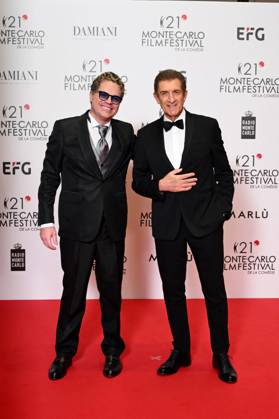 Monte-Carlo Film Festival de la Comedie, Preisverleihung 21st Montecarlo Film Festival - Res Carpet Awards Ceremony. 21st Montecarlo Film Festival - Res Carpet Award Ceremony. In the photo Ezio Greggio, sponsor Vipcar Monte Carlo  Copyright: xIPA ABACAx