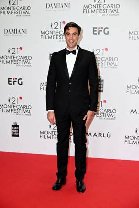 Monte-Carlo Film Festival de la Comedie, Preisverleihung 21st Montecarlo Film Festival - Res Carpet Awards Ceremony. 21st Montecarlo Film Festival - Res Carpet Awards Ceremony. Pictured is Gabriele Greggio Monte Carlo  Copyright: xIPA ABACAx
