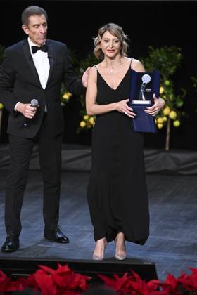 Montecarlo, 21st Montecarlo Film Festival -Award Ceremony Montecarlo, 21st Montecarlo Film Festival - Award Ceremony In the photo: Paola Minaccioni Monte Carlo  Copyright: xIPA ABACAx