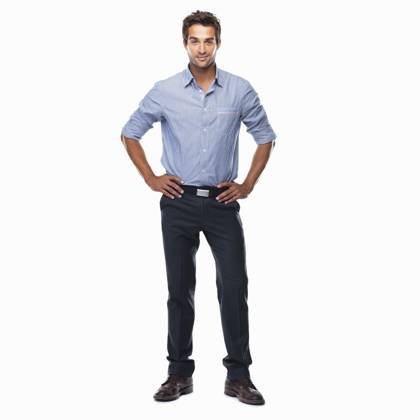 Portrait of young business man standing with hands on hips and smiling against white background , 22.07.2011, model released, TTBB_ti1603063.jpg, Portrait,Businessman,Confidence,Hand On Hip,Standing,Smiling,Business,Professional,Attractive,Happiness,One Young Man Only,Rolled-Up Sleeves,Full Length,Square Image,Copy Space,White Background,Studio Shot,Formal Wear,Brown Hair,25-29 Years,One Person,Looking At Camera,Front View,Caucasian Ethnicity,Confident,Smile,Attractiveness,Good-Looking,Happy,Youngster,Man,Male,One Person Only Copyright: xPeoplexImagesx