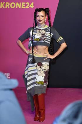 Nina Chuba bei der 25. Verleihung der 1Live Krone 2024 im Lokschuppen. Bielefeld, 05.12.2024