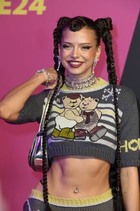 Nina Chuba bei der 25. Verleihung der 1Live Krone 2024 im Lokschuppen. Bielefeld, 05.12.2024