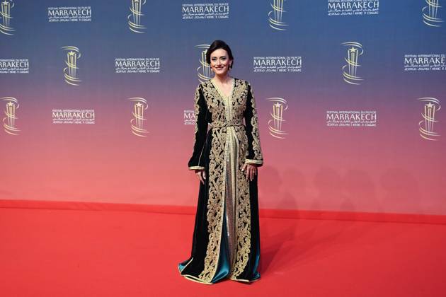 Marrakech Closing Red Carpet Nabila Kilani attending the Closing Red Carpet during the 21st Marrakech International Film Festival in Marrakech, Morocco on December 07, 2024. Photo by Aurore Marechal ABACAPRESS.COM Marrakech Morocco  Copyright: xMarechalxAurore ABACAx