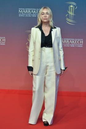 Marrakech Closing Red Carpet Emmanuelle Beart attending the Closing Red Carpet during the 21st Marrakech International Film Festival in Marrakech, Morocco on December 07, 2024. Photo by Aurore Marechal ABACAPRESS.COM Marrakech Morocco  Copyright: xMarechalxAurore ABACAx