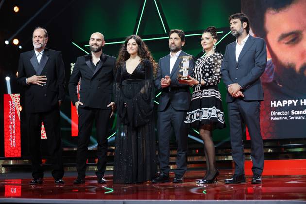 21st Marrakech Film Festival Saturday, December 7 312117 2024 12 07 marrakech Morocco Damian Kocur Mo Harawe Silvina Schnicer Mercedes Cordova Shehab Manar  Copyright: xIvankaxVoisinx xStarfacex STAR_312117_089