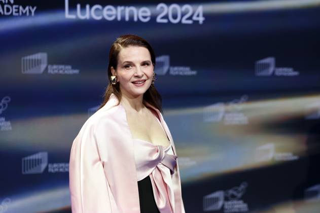 Bilder des Jahres 2024, Entertainment 12 Dezember Entertainment Themen der Woche KW49 Juliette Binoche bei der Verleihung des 37. Europäischen Filmpreises 2024 im Kultur- und Kongresszentrum Luzern. Luzern, 07.12.2024