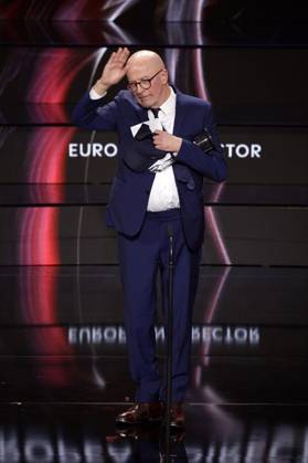 Jacques Audiard bei der Verleihung des 37. Europäischen Filmpreises 2024 im Kultur- und Kongresszentrum Luzern. Luzern, 07.12.2024