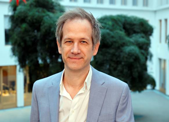 Prof. Dr. Marc Helbling, Mitglied des Sachverständigenrat für Integration und Migration (SVR), Deutschland, Berlin, Bundespressekonferenz, Thema: Ergebnisse des SVR-Integrationsbarometers 2024