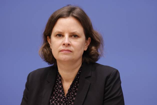 Staatssekretärin Juliane Seifert, BMI, Deutschland, Berlin, Bundespressekonferenz, Thema: Ergebnisse des SVR-Integrationsbarometers 2024