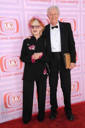 RECORD DATE NOT STATED Shelley Fabares and Mike Farrell at the 2009 TV Land Awards. Gibson Amphitheatre, Universal City, CA. 04-19-09 , 12089520.jpg, outsource, star, event, talent, fame, famous, popular, person, celebrity, people,