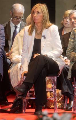 The President of the European Parliament, Roberta Metsola, receives the Forum Europe 2024 Award The President of the General Council of the Judiciary, Isabel Perelló, during the ceremony in which the President of the European Parliament receives the Forum Europe 2024 Award, at the Teatro Real in Madrid, on December 13, 2024, in Madrid Spain Metsola has been recognized for her political career, her contribution to the construction of Europe, her ties of friendship with Spain and her permanent vocation of service and commitment to strengthen the European Union, its traditional values and its strategic autonomy, according to Forum Europe 13 DECEMBER 2024 METSOLA Madrid Madrid Madrid Spain Copyright: xEduardoxParrax 6404756