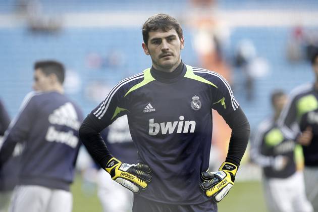 Real Madrid s Iker Casillas during La Liga match.January 06,2013. (ALTERPHOTOS Acero) Madrid Spain EDITORIAL USE ONLY Copyright: xx Acerox dpphotos165389