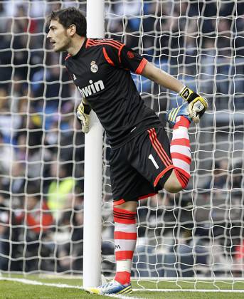 Real Madrid s Iker Casillas during La Liga match.January 06,2013. (ALTERPHOTOS Acero) Madrid Spain EDITORIAL USE ONLY Copyright: xx Acerox dpphotos165396