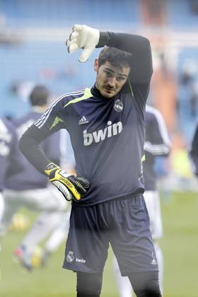 Real Madrid s Iker Casillas during La Liga match.January 06,2013. ( ALFAQUI Acero) MADRID SPAIN EDITORIAL USE ONLY Copyright: xx Acerox dpphotos165411