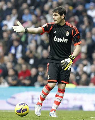 Real Madrid s Iker Casillas during La Liga match.January 06,2013. ( ALFAQUI Acero) MADRID SPAIN EDITORIAL USE ONLY Copyright: xx Acerox dpphotos165472