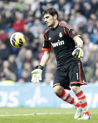 Real Madrid s Iker Casillas during La Liga match.January 06,2013. ( ALFAQUI Acero) MADRID SPAIN EDITORIAL USE ONLY Copyright: xx Acerox dpphotos165476