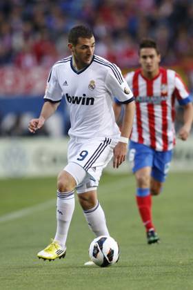 Real Madrid s Karim Benzema during la Liga match on april 27th 2013. Photo: Cesar Cebolla ALFAQUI MADRID EDITORIAL USE ONLY Copyright: xx CesarxCebollax xALFAQUIx dpphotos169734