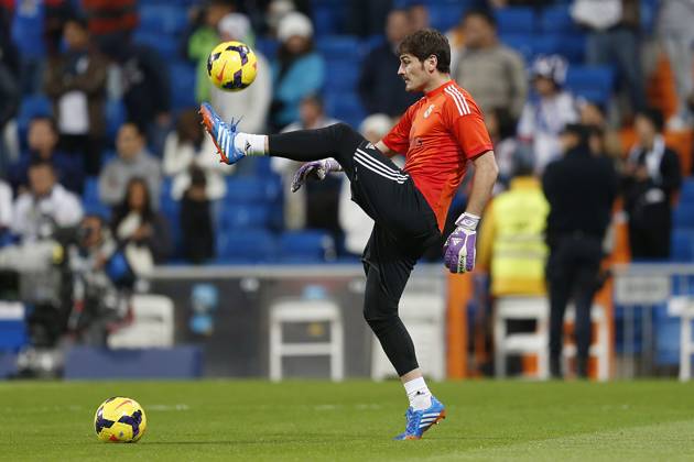 Real Madrid s Iker Casillas during la Liga match on october 30th 2013. Photo: Cesar Cebolla ALFAQUI MADRID Spain EDITORIAL USE ONLY Copyright: xx Photo:xCesarxCebollax xALFAQUIx dpphotos176655