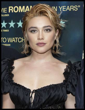 Entertainment Themen der Woche KW51 Bilder des Jahres 2024, Entertainment 12 Dezember Entertainment Bilder des Tages . 20 12 2024. London, United Kingdom. Florence Pugh arriving at the We Live in Time screening in London.  xStephenxLockx xi-Imagesx IIM-25632-0017