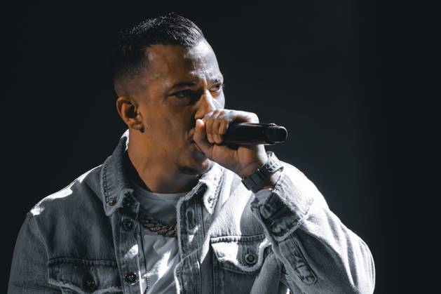 21.12.2024, xkkux, Düsseldorf, Mitsubishi Electric HALLE, Der Rapper farid Bang (Farid Hamed El Abdellaoui) performt bei der GoodFellas Tour 2024 NRW Deutschland