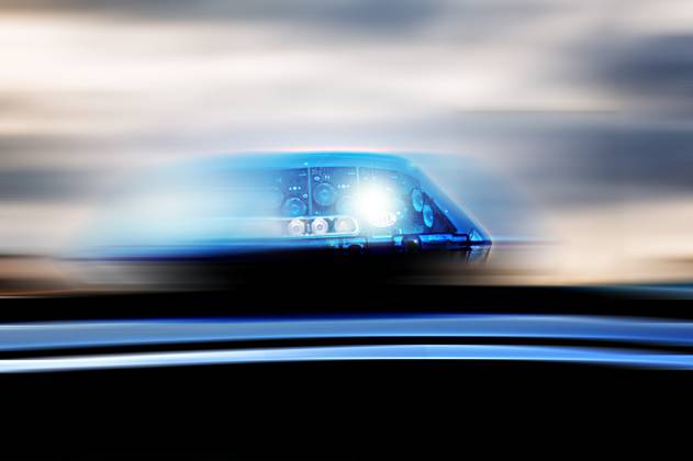 Bamberg, Deutschland 05. Januar 2025: Im Bild: Ein Einsatzfahrzeug, Streifenwagen, der Polizei mit Blaulicht. Bayern Copyright: xFotostandx xK.xSchmittx