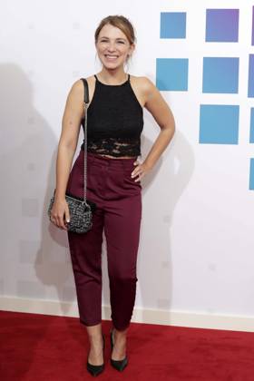 Iris Mareike Steen, bei der Bertelsmann Party 2023 in der Bertelsmann Repraesentanz in Berlin, Roter Teppich, Berlin Deutschland, Germany