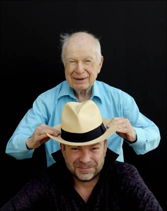 Peter and Simon Brook pose during the 69th Venice International Film Festival Director Simon Brook poses with his father, director Peter Brook for the movie The Tightrope during the 69th Venice International Film Festival. September 5, 2012 in Venice, Italy. NO TABLOID venice Italy  Copyright: xEricxCatarina x0009149x