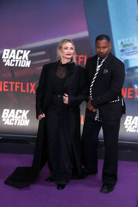 Back In Action , Weltpremiere im Zoo Palast, Berlin, 15.01.2025 Cameron Diaz und Jamie Foxx bei einem Special Screening von Back in Action im Zoo Palast in Berlin am 15.1.2025. Berlin Zoo Palast Copyright: xAnitaxBuggex