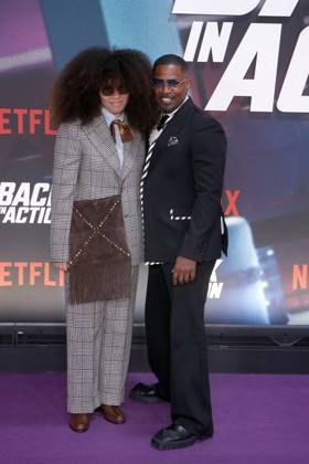 Back In Action , Weltpremiere im Zoo Palast, Berlin, 15.01.2025 Jamie Foxx mit Tochter Annalise Bishop bei einem Special Screening von Back in Action im Zoo Palast in Berlin am 15.1.2025. Berlin Zoo Palast Copyright: xAnitaxBuggex