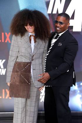 Back In Action , Weltpremiere im Zoo Palast, Berlin, 15.01.2025 Jamie Foxx mit Tochter Annalise Bishop bei einem Special Screening von Back in Action im Zoo Palast in Berlin am 15.1.2025. Berlin Zoo Palast Copyright: xAnitaxBuggex