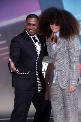 Bilder des Jahres 2025, Entertainment 01 Januar Entertainment Themen der Woche KW03 Entertainment Bilder des Tages Back In Action , Weltpremiere im Zoo Palast, Berlin, 15.01.2025 Jamie Foxx mit Tochter Annalise Bishop bei einem Special Screening von Back in Action im Zoo Palast in Berlin am 15.1.2025. Berlin Zoo Palast Copyright: xAnitaxBuggex