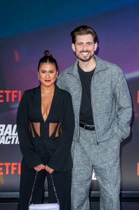 Premiere - Back in Action Steffi Brungs und Christian Wackert bei der Weltpremiere zur Netflix Produktion Back in Action im Zoo Palast am 15.01.2025 in Berlin. Copyright: xEventpressxKochanx