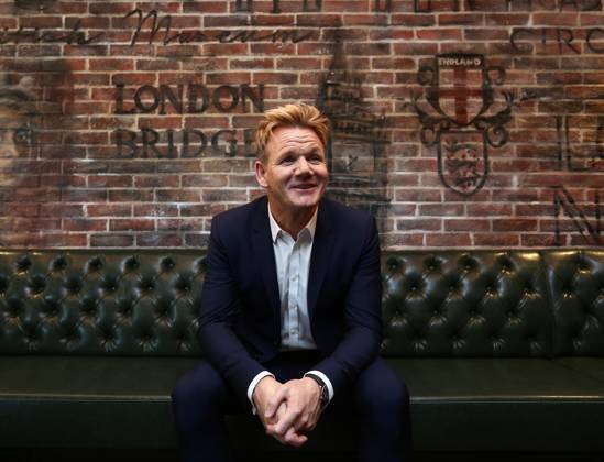 Portrait of chef Gordon Ramsay, at his new restaurant London House in Tsim Sha Tsui. 24OCT15 HONG KONG CHINA EDITORIAL USE ONLY  Copyright: xx MER1510241902161264 JonathanxWongx scmpphotos803062