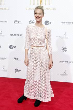 Heike Makatsch bei der Verleihung des 63. Deutscher Filmpreis 2013 in Berlin, Roter Teppich, LOLA, Berlin Deutschland, Germany