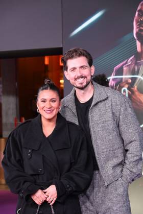 Screening des Netflix Films Back in Action Berlin, 15.1.2025 Christian Wackert und Steffi Brungs beim Screening des Netflix Films Back in Action im Zoo Palast in Berlin Berlin Germany Copyright: xMatthiasxGränzdörferx
