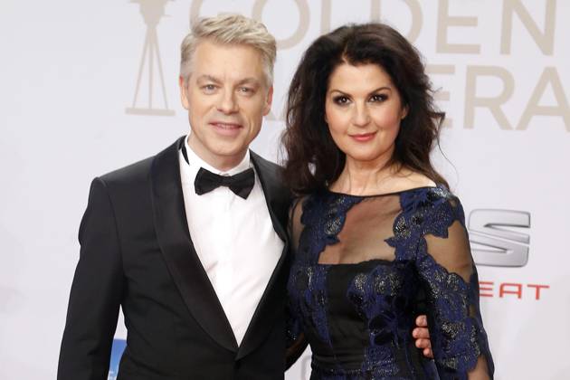 Michael Mittermaier und Ehefrau Gudrun bei der 51. Goldene Kamera, Preisverleihung in Hamburg, Roter Teppich, Hamburg Deutschland, Germany