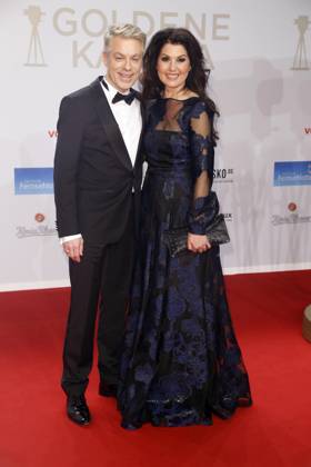 Michael Mittermaier und Ehefrau Gudrun bei der 51. Goldene Kamera, Preisverleihung in Hamburg, Roter Teppich, Hamburg Deutschland, Germany