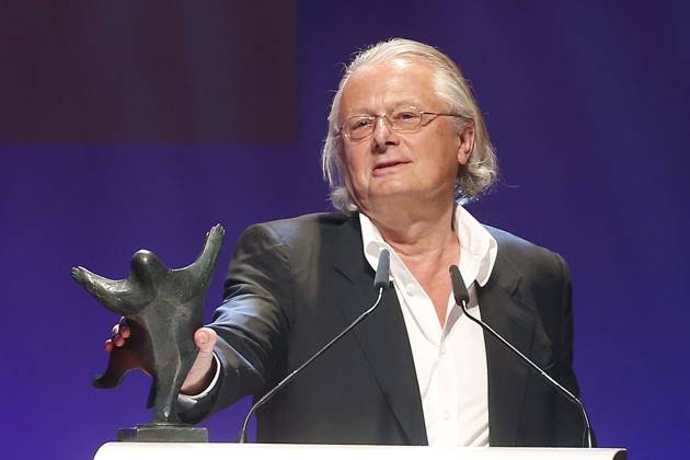 Preistraeger Frank Castorf bei der Verleihung des 23. B.Z.-Kulturpreis 2014 in Berlin, Theater am Kurfuerstendamm, Preisverleihung, Berlin Deutschland, Germany