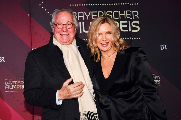 Friedrich von Thun und Veronica Ferres bei der Verleihung Bayerischer Filmpreis am 24.01.2025 im Prinzregententheater in Muenchen Bayerischer Filmpreis 2025 in Muenchen