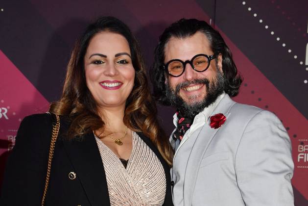 Saina Bayatpour und Manuel Cortez bei der Verleihung Bayerischer Filmpreis am 24.01.2025 im Prinzregententheater in Muenchen Bayerischer Filmpreis 2025 in Muenchen