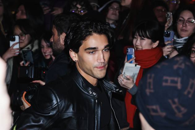 Celebrity Arrivals At Dolce & Gabbana Party During The Milan Menswear Fashion Week Fall Winter 2025 - 2026 In Milan Josh Heuston attends the Dolce&Gabbana Party during the Milan Menswear Fall Winter 2025-2026 Fashion Week in Milan, Italy, on January 18, 2025. Milan Italy  Copyright: xAlessandroxBremecx originalFilename: bremec-celebrit250118_npV1k.jpg