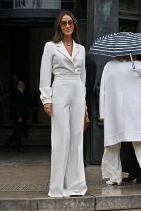 PFW Haute Couture Elie Saab Outside Arrivals JR Tamara Kalinic at Elie Saab show during Haute Couture Fashion Week in Paris, France on January 29, 2025. Photo by Julien Reynaud APS-Medias ABACAPRESS.COM Paris France Copyright: xReynaudxJulien APS-Medias ABACAx
