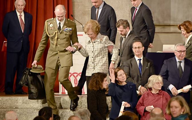 Entertainment Bilder des Tages Queen Sofia of Greece during Europa Nostra and Hispania Nostra awards in Segovia on Friday, 31 January 2025. Cordon Press  ANTONIOxQUILEZ