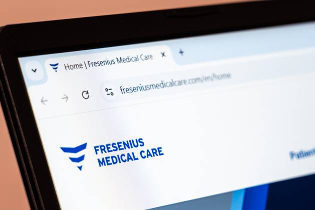 New York, USA - 10. Januar 2025: Homepage von Fresenius Medical Care mit Dialyse- und Gesundheitsdienstleistungen New York, USA - January 10, 2025: Fresenius Medical Care website homepage offering dialysis and healthcare services Copyright: xZoonar.com MariaxKraynovax 22729130