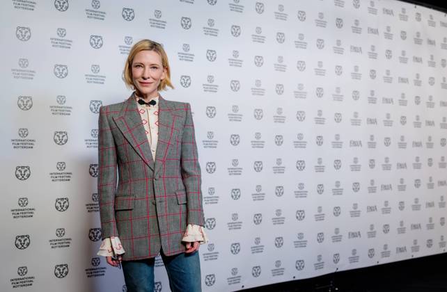 Bilder des Jahres 2025, Entertainment 02 Februar Entertainment Themen der Woche KW05 ROTTERDAM - Actress Cate Blanchett prior to the premiere of Rumours at the International Film Festival Rotterdam (IFFR). Blanchett plays the lead role in the comedy film by Canadian director Guy Maddin. ANP MARCO DE SWART netherlands out - belgium out  Copyright: xx x518856510x originalFilename: 518856510.jpg