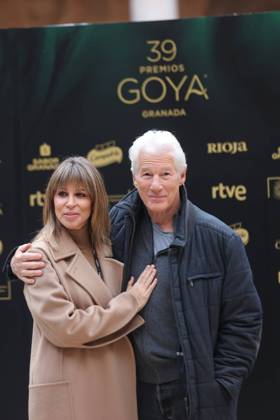 Actor Richard Gere during Goya International awards 2025 in Granada on Friday, 07 February 2025. Cordon Press 