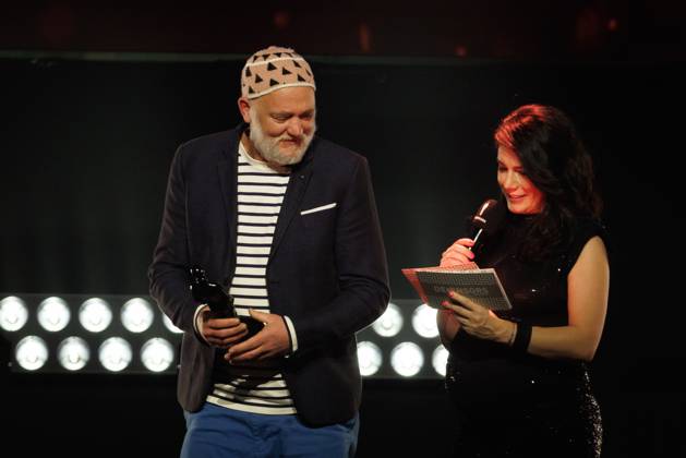 Best Art Direction: Toon Marien --for Holy Rosita pictured at the award ceremony of the Ensors Flemish film prizes, as part of the Ostend Film Festival (17th edition) (31 01-08 02), Friday 07 February 2025, in Oostende.  KURTxDESPLENTER 111940297